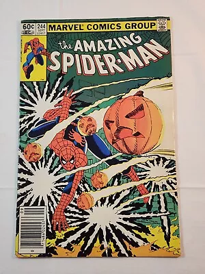 Buy The Amazing Spiderman #244 Marvel Comics (1983) Newsstand - 3rd Hobgoblin • 6.32£