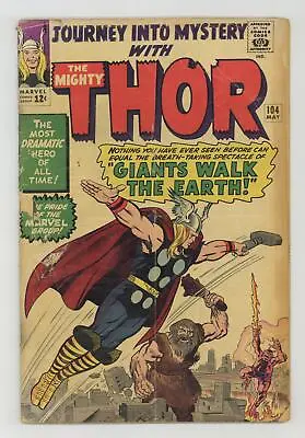 Buy Thor Journey Into Mystery #104 FR/GD 1.5 1964 • 24.54£