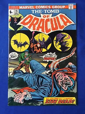 Buy Tomb Of Dracula #15 VFN (8.0) MARVEL ( Vol 1 1973) (C) • 24£