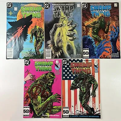 Buy Swamp Thing #40, 41, 42, 43, 44, (DC Comics 1985-86) Alan Moore Lot • 25.73£