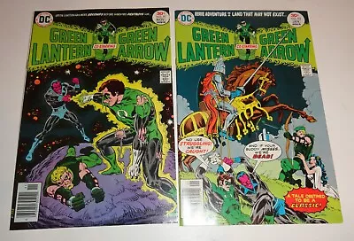 Buy Green Lantern Green Arrow #91,92 Mike Grell Team Up High Grade 9.0/9.2 1976/77 • 26.86£