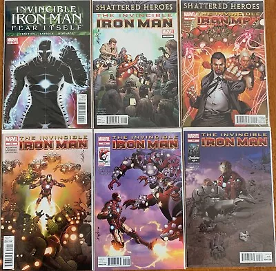 Buy Marvel Comics Invincible Iron Man Volume 1 2012  Lot Of 6 509 - 512, 515- 515 • 11.87£