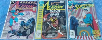 Buy DC Comics Superman In Action Comics Annual # 1 2 3 Lot Batman Armageddon 2001 • 22.79£