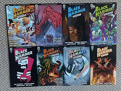 Buy BLACK HAMMER VISIONS Issues #1 To #8 Jeff Lemire FULL SET Dark Horse FIRST PRINT • 21£