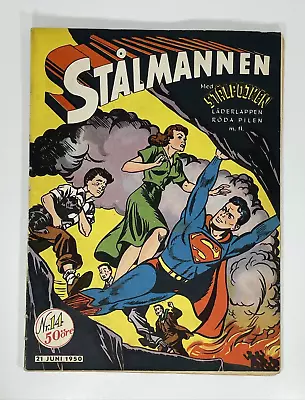 Buy Stalmannen #14 Adventure Comics #137 Story Swedish Variant Centerforlaget 8/1950 • 160.69£