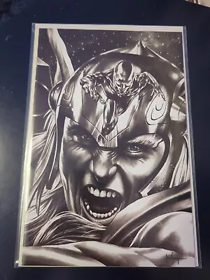 Buy Thor #12 * Nm+ * Mico Suayan Sketch Virgin Variant B&w Convention Silver Surfer • 22£