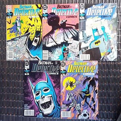 Buy Vintage DC Comics 1991 Detective Comics #617, 618, 619, 620, 621 Lot Of 5 • 12.64£