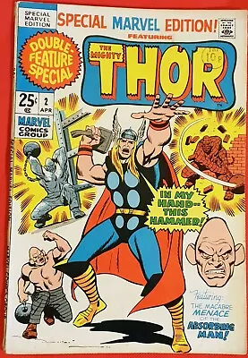 Buy Thor 2 Special Marvel Edition 1971 Double Feature Special • 12.99£