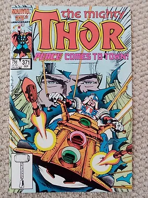 Buy THOR #371 (1986) 1st Time Variance Authority & Justice Peace; Walt Simonson, VF+ • 6£
