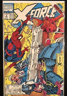 Buy X-Force #4 (Vol 1), Nov 91, BUY 3 GET 15% OFF, Marvel Comics, Liefeld Art • 3.99£