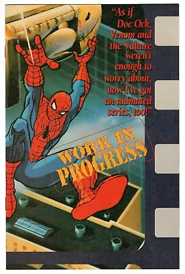 Buy Amazing Spider-Man Work In Progress: Marvel Age #137 Promo, Nr/Mt- Condition • 3.96£