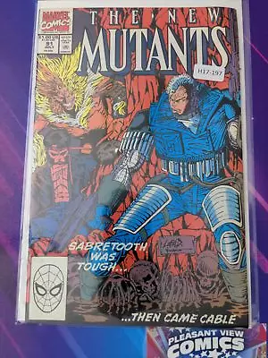 Buy New Mutants #91 Vol. 1 High Grade 1st App Marvel Comic Book H17-197 • 7.96£