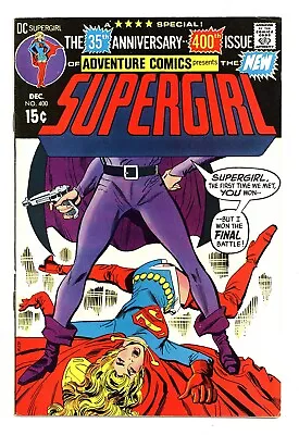 Buy Adventure Comics #400 6.0 Supergirl App Giordano Art Ow/w Pgs 1970 • 22.42£