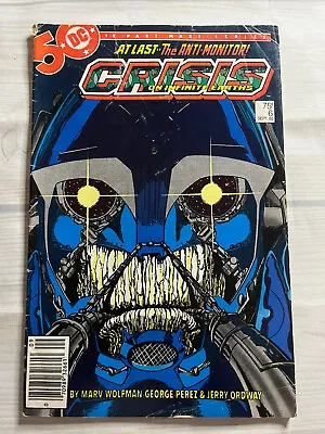 Buy Crisis On Infinite Earths #6 - Perez Wolfman 1st Cover + Full App Anti-Monitor • 3.49£