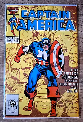 Buy Captain America #319 (1986) Copper Age-Marvel Comics Listing #234 To #379 VF+ • 4.79£