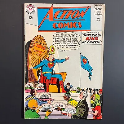 Buy Action Comics 311 Silver Age DC 1964 Superman Supergirl Comic Curt Swan Cover • 16.05£