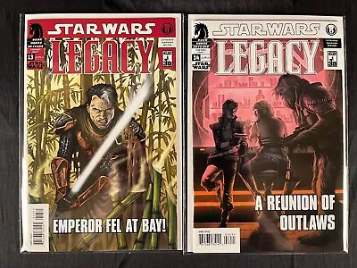 Buy Lot Of 2 Star Wars: Legacy #13-14 Dark Horse Comics 2007 VF/NM • 19.71£