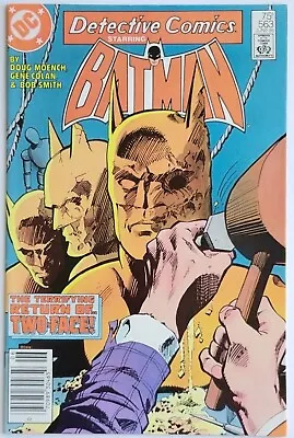 Buy Detective Comics #563 Newsstand (1986) Vintage Two-Face, Robin Goes Out Alone • 11.07£