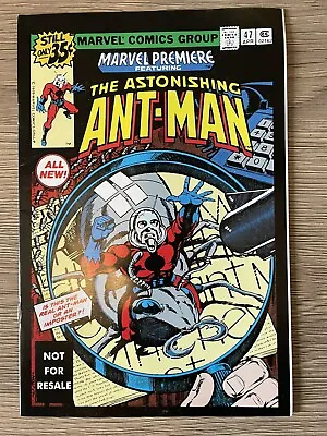 Buy Marvel Premiere #47 Reprint 2005 1st App Scott Lang Ant-Man Not For Resale • 24.95£