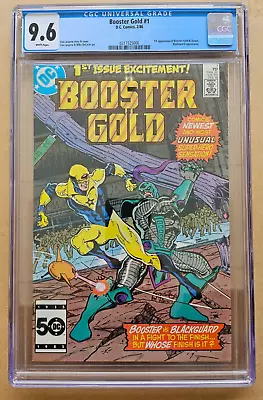 Buy BOOSTER GOLD #1 - 1st Appearance Of Booster Gold - CGC 9.6 • 115.51£