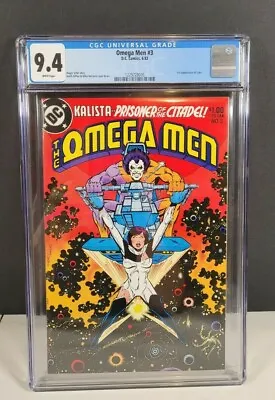Buy Omega Men #3 1983 Cgc 9.4 White Pages, Dc Comics First Lobo!! Key Issue! • 95.59£