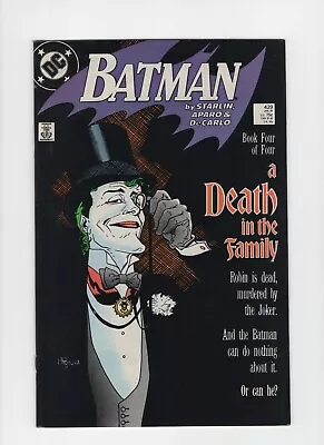 Buy Batman #429 Death In The Family Pt 4 Mike Mignola Joker Cover DC Comics 1989 • 11.82£