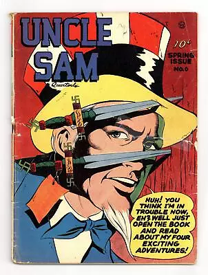 Buy Uncle Sam Quarterly #6 PR 0.5 1943 • 382.08£