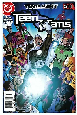 Buy Teen Titans 23 NM 9.4 Dr Light Jonhs McKone 2003 Newsstand Edition • 2.13£