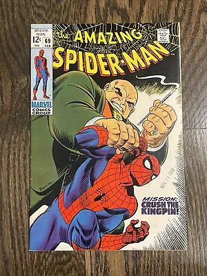 Buy The Amazing Spiderman #69 Kingpin Comic Book Mid Grade #PNCARDS • 70.96£