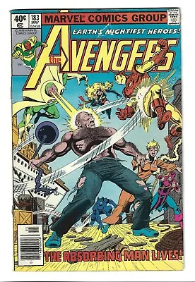 Buy Avengers #183 (Marvel Comics) Newsstand Edition *KEY ISSUE • 7.88£