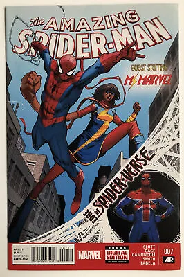 Buy Amazing Spider- Man #7 (2014) Marvel 1st Print. 1st Appearance Of Spider-UK • 19.99£