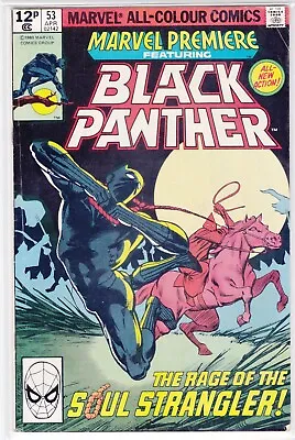 Buy Marvel Premiere #53 1980 BLACK PANTHER Marvel Comics, UK VG/FN • 1.99£