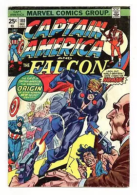 Buy Captain America #180 VG 4.0 1974 1st App. And Origin Nomad • 20.56£