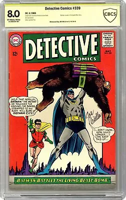 Buy Detective Comics #339 CBCS 8.0 SS Joe Giella 1965 19-205C52E-007 • 367.11£