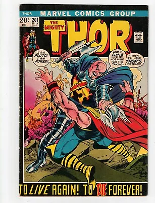 Buy The Mighty Thor #201 Marvel Comics Good FAST SHIPPING! • 4.47£
