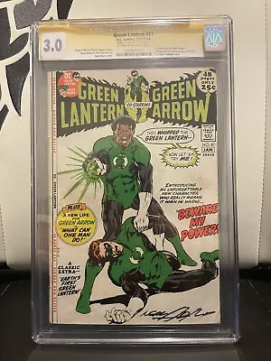 Buy Green Lantern 87 CGC 3.0 Signed By Neal Adams • 367.49£