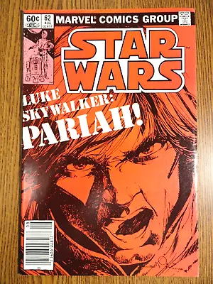 Buy Star Wars #62 Newsstand Walt Simonson Cover F+ Luke Skywalker 1st Print Marvel • 12.78£