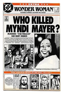Buy Wonder Woman #20 (Vol 2) : VF/NM :  Who Killed Myndi Mayer?  • 2.95£