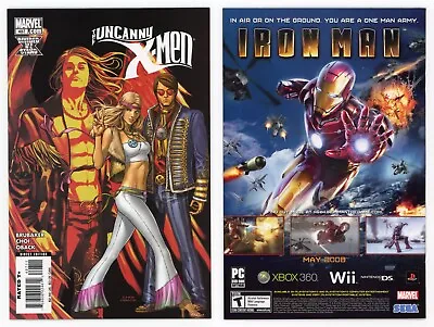 Buy Uncanny X-Men #497 NM 9.4 Emma Frost Choi 60's Hippie Cover Brubaker 2008 Marvel • 3.01£