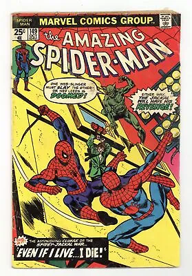 Buy Amazing Spider-Man #149 GD- 1.8 1975 1st App. Spider-Man Clone • 15.80£