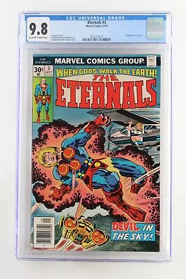 Buy Eternals #3 - Marvel 1976 CGC 9.8 1st App Of Sersi. • 188.45£