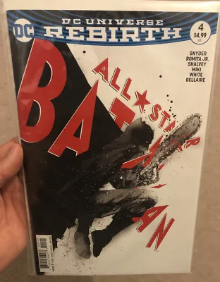 Buy All-Star Batman Vol 1 #4 Cover B Jock Variant DC Comics 2017 • 5.99£