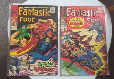 Buy Fantastic Four 62 NM- 63 VF/NM  • 29.95£