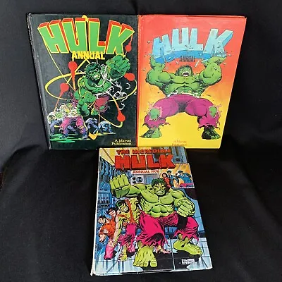 Buy Marvel Hulk Annuals Bundle • 10.99£