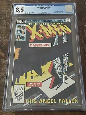 Buy Uncanny X-men #169 5/83 CGC 8.5 WHITE Pages • 47.97£