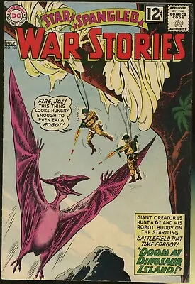 Buy Star Spangled War Stories #103 (1962) Fn+ 6.5   Doom At Dinosaur Island!  • 35£