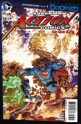 Buy Action Comics (Vol 2) #  33 Near Mint (NM) (CvrA) DC Comics MODERN AGE • 8.98£