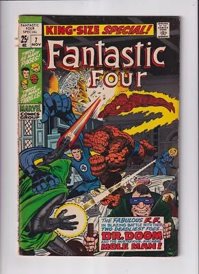 Buy Fantastic Four (1961) ANNUAL #   7 (4.0-VG) (1981593) 1969 • 36£