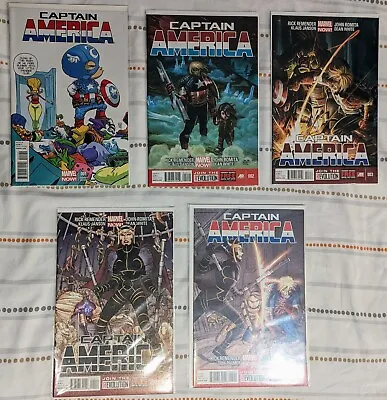 Buy Captain America Volume 7 #1-5 Rick Remender. Marvel Comics. Mint. B&B • 4.99£