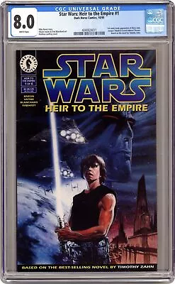 Buy Star Wars Heir To The Empire 1D Direct Variant CGC 8.0 1995 4040824011 • 207.88£